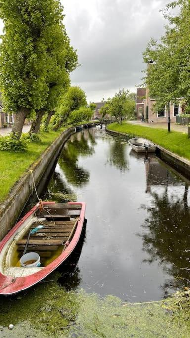 Oostermeer Puur Eastermar - Monumentaal, Authentiek En Luxe Koetshuis Aan Open Vaarwater Met Jacuzzi En Sauna מראה חיצוני תמונה